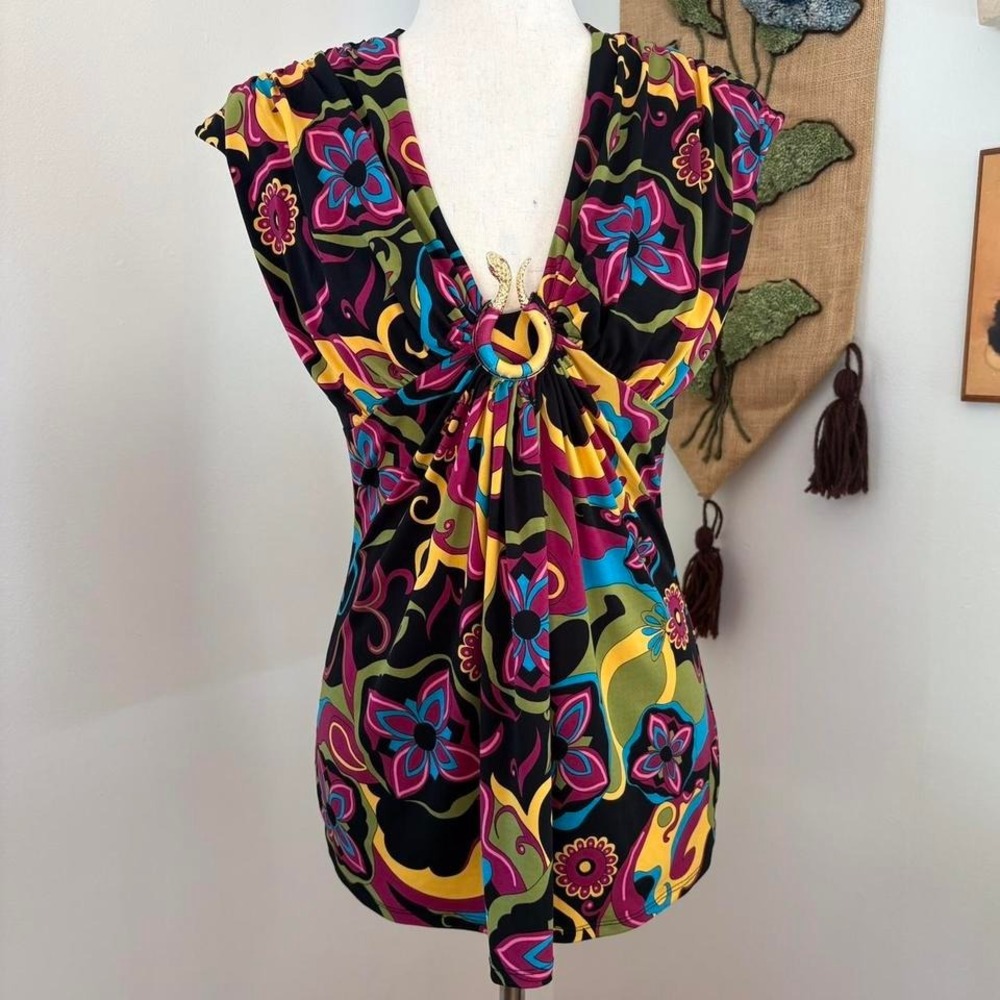Psychedelic Snake Charm Blouse